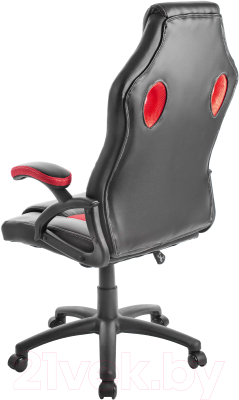 Кресло геймерское Mio Tesoro Дино X-2706 (черный/красный)