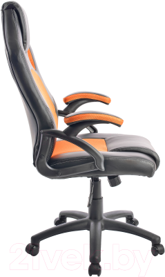 Кресло геймерское Mio Tesoro Дино X-2706 (черный/оранжевый)