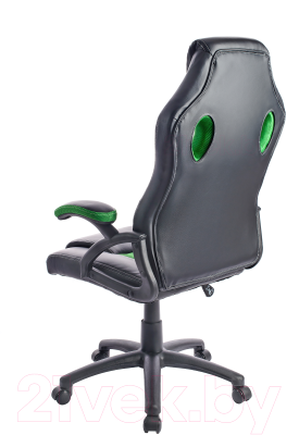 Кресло геймерское Mio Tesoro Дино X-2706 (черный/зеленый)