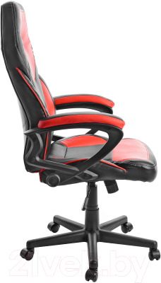 Кресло геймерское Mio Tesoro Поло X-2768 (черный/красный)