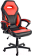 Кресло геймерское Mio Tesoro Поло X-2768 (черный/красный) - 