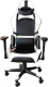Миниатюра изображения товара Кресло геймерское Mio Tesoro Альберто X-2546 (черный/белый)