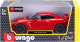 Масштабная модель автомобиля Bburago Ниссан GT-R 2017г / 18-21082 (красный) - 