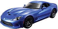 Масштабная модель автомобиля Maisto Додж Вайпер GTS / 39271 (голубой) - 