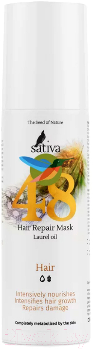 Маска для волос Sativa №48