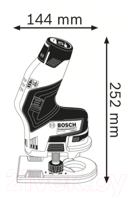 Профессиональный фрезер Bosch GKF 12V-8 (0.601.6B0.00)