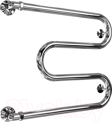 Изображение товара Полотенцесушитель водяной Двин M CS 50x60 (серебристый металлик)