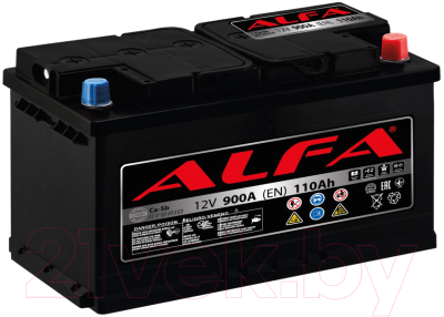 Автомобильный аккумулятор ALFA battery Hybrid R / AL 110.0 (110 А/ч)