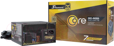 Блок питания для компьютера Seasonic Core GC-500 (SSR-500LC)