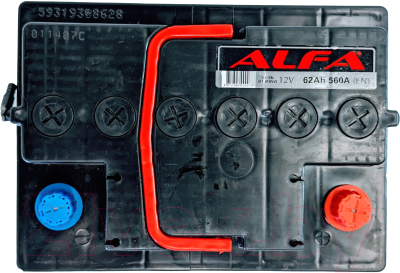 Автомобильный аккумулятор ALFA battery Hybrid R (62 А/ч)