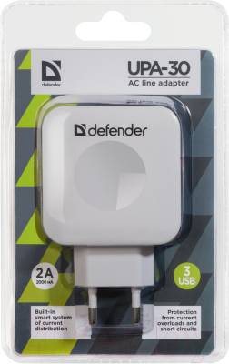 Зарядное устройство сетевое Defender UPA-30 / 83535