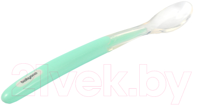 

Ложка для кормления BabyOno, Бирюзовый, Силиконовая узкая / 1069