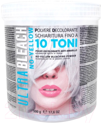 Порошок для осветления волос Kaypro Ultra Bleach без желтизны до 10 тонов (500г)