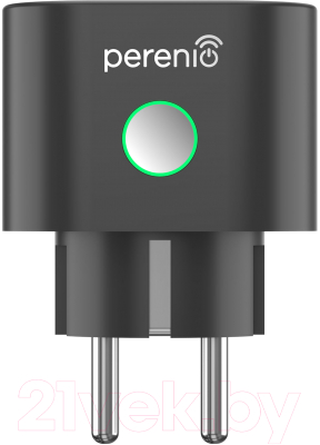 Умная розетка Perenio Power Link PEHPL02 (черный)