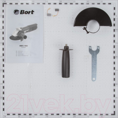 Угловая шлифовальная машина Bort BWS-900 (91279125)