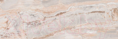 Плитка Нефрит-Керамика Лигурия / 00-00-5-17-10-15-607 (600x200, светло-коричневый)