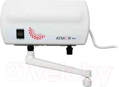 Проточный водонагреватель Atmor Basic 3.5 кВт Душ (3520067)