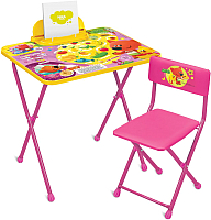 Комплект мебели с детским столом Ника ММ1/2 Ми-ми-мишки - 