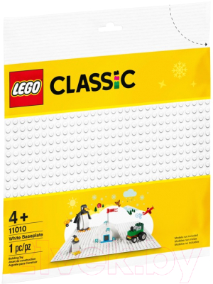 Конструктор Lego Classic Белая базовая пластина 11010