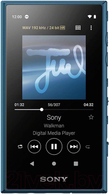 MP3-плеер Sony NW-A105 (синий)