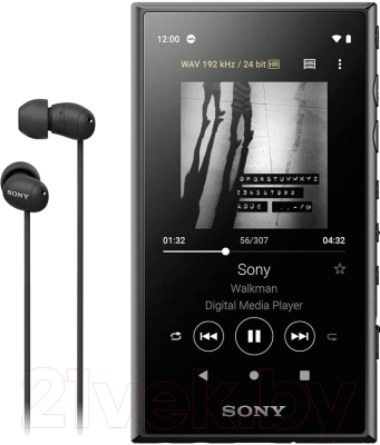 MP3-плеер Sony NW-A105HN (черный)