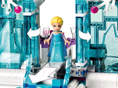 Конструктор Lego Disney Волшебный ледяной замок Эльзы 43172