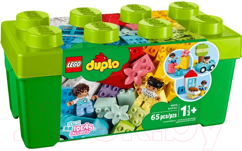 Конструктор Lego Duplo Коробка с кубиками 10913