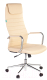 Кресло офисное Бюрократ KB-9N/Eco/OR-12 (светло-бежевый/хром) - 