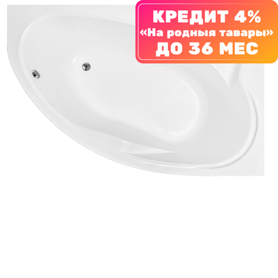 Ванна акриловая Ventospa Nika 160x105 R (с каркасом и экраном) - 