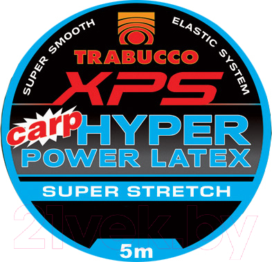 Фидергам Trabucco Power Latex Hyper 2.6мм 5м / 102-03-260