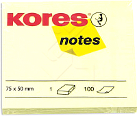 Блок для записей Kores 46057.03 (желтый) - 