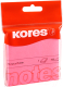Блок для записей Kores 47075.05 (розовый неон) - 