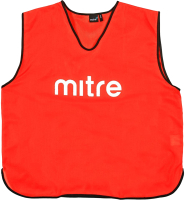Манишка футбольная Mitre Т21503RE1-SR (красный) - 
