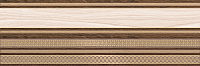 Декоративная плитка Нефрит-Керамика Мирра / 04-01-1-17-04-11-1669-1 (600x200, бежевый) - 