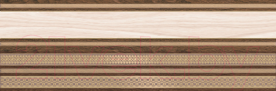 Декоративная плитка Нефрит-Керамика Мирра / 04-01-1-17-04-11-1669-1 (600x200, бежевый)