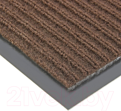 Коврик грязезащитный Kovroff Стандарт ребристый 40x60 / 20103 (коричневый)