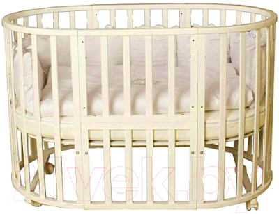 Детская кровать-трансформер Incanto Северная Звезда (слоновая кость)