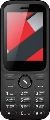 Мобильный телефон Vertex D555 (черный)