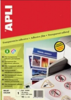 Пленка для печати APLI 10290 (прозрачный кристалл) - 