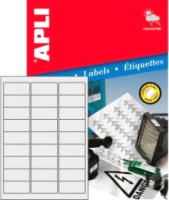Набор этикеток APLI 10070 (серебристый) - 