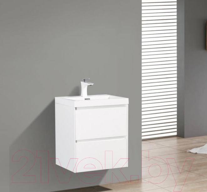 Тумба под умывальник BelBagno Pietra Mini-500-2C-SO-BL