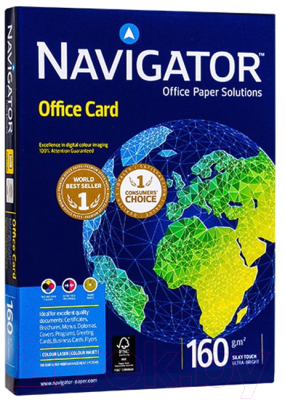 Бумага NAVIGATOR Office Card A4 160г/м 250л