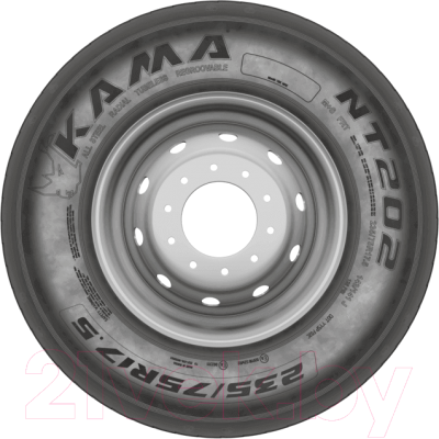 Грузовая шина KAMA NT 202 245/70R19.5 136/134M M+S Прицепная