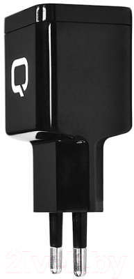 Зарядное устройство сетевое Qumo Energy + Micro USB Cable / 20781 (черный)