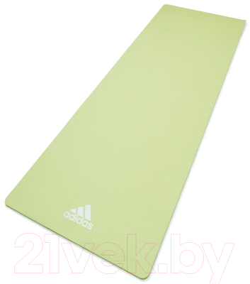 Коврик для йоги и фитнеса Adidas ADYG-10100GN (зеленый)
