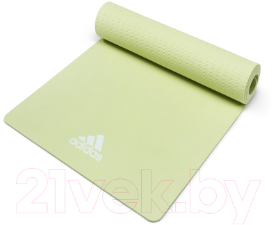 Коврик для йоги и фитнеса Adidas ADYG-10100GN (зеленый)