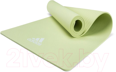 Коврик для йоги и фитнеса Adidas ADYG-10100GN (зеленый)