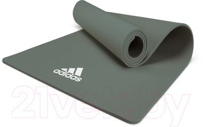 Коврик для йоги и фитнеса Adidas ADYG-10100RG (свежий зеленый)