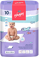 Набор пеленок одноразовых детских Bella Baby Happy Classic 60x60 (10шт) - 
