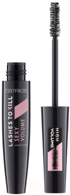 

Тушь для ресниц Catrice, Черный, Lashes To Kill Sexy Volume Mascara тон черный